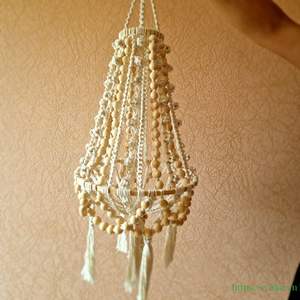 Oferta Especial: Lámpara Colgante de Techo Estilo Rústico Antiguo, Tejida con Cuentas, 100% Algodón, Peso Medio, Vietnam - Product Image 2