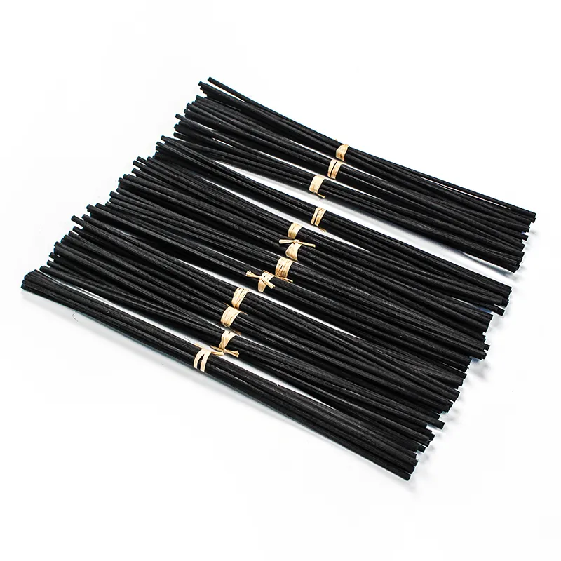 High Quality Wholesales Black Rattan Sticks For Reed Diffuser With Different Sizes