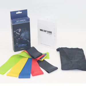 Set Bando Elastis Tpe Resistensi, Lingkaran Pinggul Elastis, Latihan Yoga Peregangan, Keamanan Latihan Fitness untuk Wanita - Product Image 3