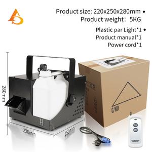 AICPOSE Máquina de Humo Bajo a Base de Agua de 1000W al por Mayor con Control DMX, Máquina de Neblina - Product Image 3