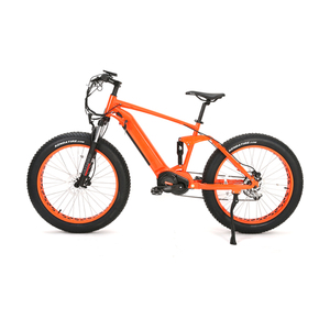 Vente directe usine – Vélo électrique VTT 26 pouces à suspension intégrale, moteur central, batterie lithium QD-ATV05 – Vélo tout-terrain puissant pour adultes - Product Image 1