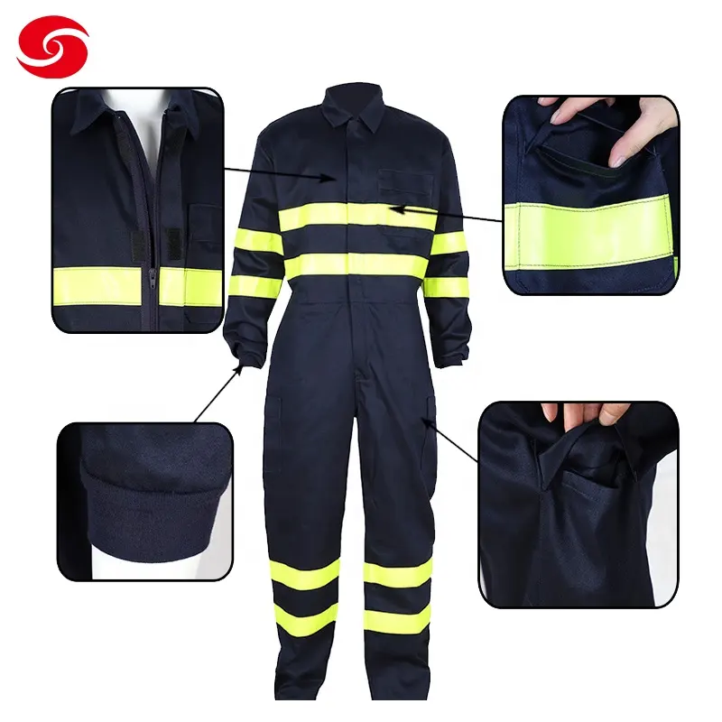 Werknemer Vlamvertragende Werknemer Dragen Fr Coverall