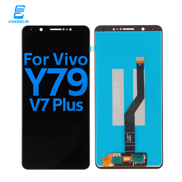 Mobile Phone LCDs for Vivo Y79 V7 Plus LCD Digitizer With Touch Screen Sensor Complete Assembly Lcd Display Replacement Pantalla