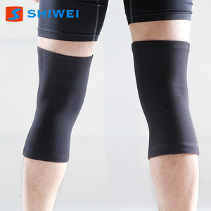 Shiwei Knee Brace Black Size S M L Breathable Sweat Wicking Sports Support Unisex for <b>Badminton</b> Basketball - Product Image 3
