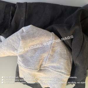 Paños de limpieza industriales de forro polar de colores, toallitas de algodón 100% resistentes para talleres de trabajo pesado - Product Image 4