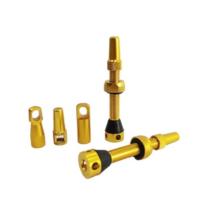 Valves Presta sans chambre à air en alliage d'aluminium, tige <span class=keywords><strong>de</strong></span> valve personnalisable, capuchon et écrou <span class=keywords><strong>de</strong></span> valve avec logo sur mesure - Product Image 5