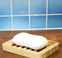 Porte-savon en bambou naturel avec logo personnalisé, drainage rapide, résistant à la moisissure, porte-savon en bois écologique pour la douche et l'évier