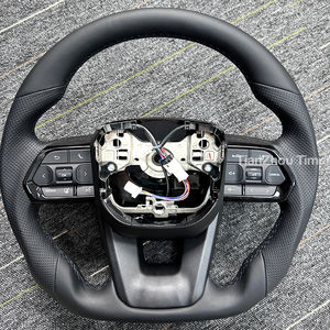 Streng geprüftes Leder-Lenkrad für Toyota Land Cruiser Hilux Fortuner Camry Supra Mk5 Corolla GR86 GT86 LC300 FJ Cruiser - Product Image 3