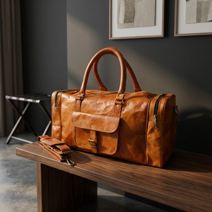 Sac à dos de voyage unisexe vintage 100% polyester imperméable léger grande capacité pour ordinateur portable taille cabine marron sport avec fermeture éclair - Product Image 3