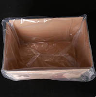 Sacs en plastique PE à fond carré pour l'expédition, résistants à l'humidité, thermoscellables, imprimés en gravure