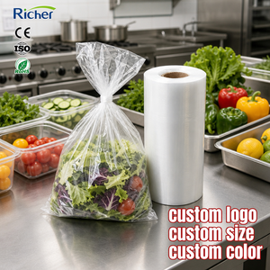 Recyclable HDPE Kitchen Garbage Sack Roll Perforated Tear Off Strong Bin <b>Bags</b> on Roll Odor Resistant Waste Liners for Catering - Product Image 1