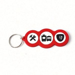 Wholesale Soft 3D PVC Plastic Keyholder Custom Characters <b>Keychain</b> <b>Anime</b> <b>Keychain</b> - Product Image 2