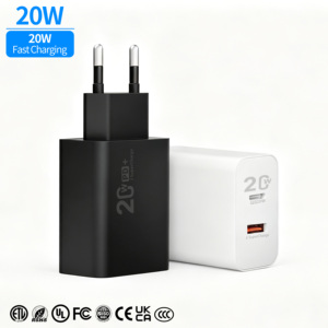 Hot Sale Phone Accessories Fast Portable Wholesale <strong>Type</strong> <strong>C</strong> Fast Charger <strong>Adapter</strong> Travel USB Multiple Wall Mobile EU US <strong>PLUG</strong> - Product Image 1