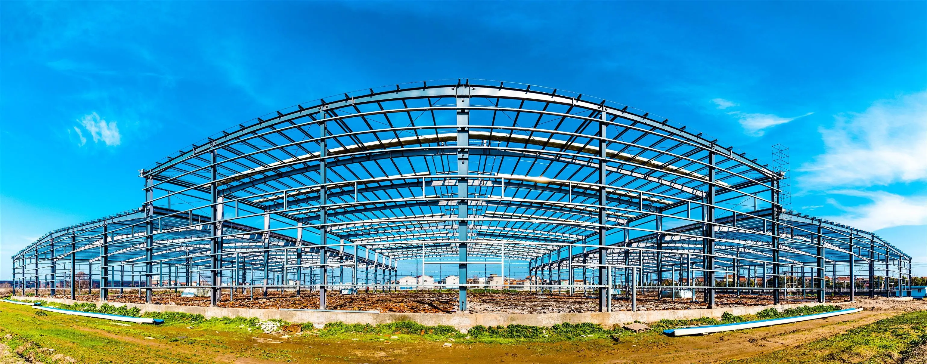 Fabbrica produce strutture in acciaio prefabbricate in acciaio di alta qualità magazzino/officina/costruzione di alloggiamento