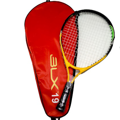 Теннисная ракетка из алюминиевого сплава Raqueta De Tenis, распродажа, Высококачественная теннисная ракетка с пользовательским логотипом 19 дюймов, Профессиональная теннисная ракетка