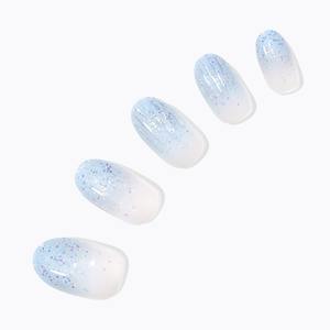 Dessing Diva Glory Uñas artificiales largas ovaladas azules - Product Image 1