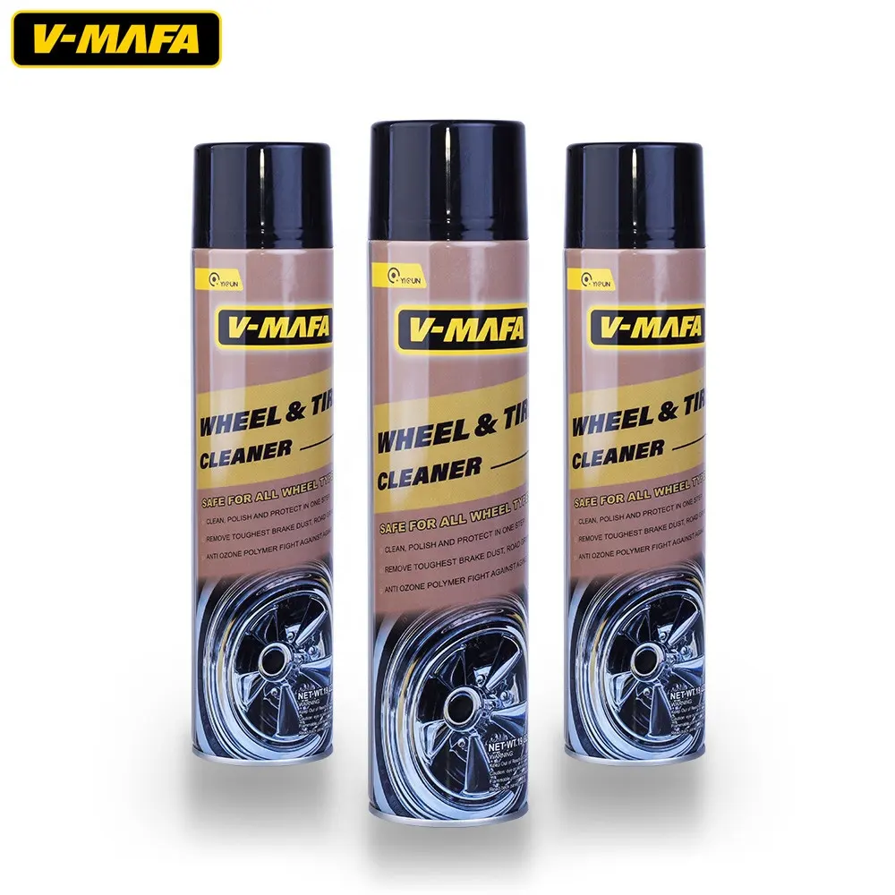 for cae care professional fast cleaning foaming automobile shine polish all wheel tire cleaner