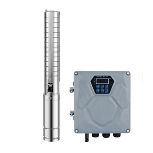 Bomba sumergible de riego solar híbrida de 2.2kw, cabezal de CA CC, 200 metros, 120 M3/h con impulsor de plástico de alta presión para agricultura - Product Image 5