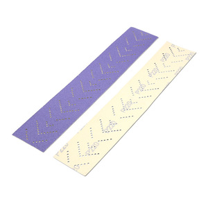 Pasokan langsung Auto perbaikan kail pendukung beludru amplas <span class=keywords><strong>Loop</strong></span> 400mm * 400 Medium persegi panjang keramik berpori ungu bebas debu 1mm - Product Image 1