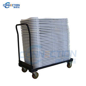 Carro rodante <span class=keywords><strong>de</strong></span> suministro <span class=keywords><strong>de</strong></span> fábrica utilizado para mover banquetes silla plegable carro <span class=keywords><strong>de</strong></span> <span class=keywords><strong>alquiler</strong></span> silla al aire libre Carro <span class=keywords><strong>de</strong></span> <span class=keywords><strong>hierro</strong></span> - Product Image 4