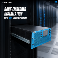 Système de refroidissement liquide pour serveur de centre de données, refroidissement hybride air-liquide 6KW 8KW 12KW 18KW, montage en rack, contrôle intelligent de la température