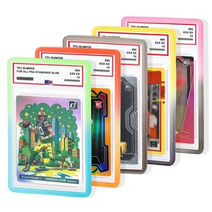 เคสการ์ด NOVISON Premium TPU ลายพิมพ์แบบกำหนดเอง สีไล่ระดับผสมกลิตเตอร์ แผ่นหลังใส สำหรับการ์ด Kpop และการ์ดกีฬา - Product Image 1