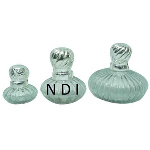 Bouteille de 200 ml de forme personnalisée pour emballage de parfum Fabrication et fournisseur de bouteilles de parfum en verre de forme personnalisée d'Inde - Product Image 5