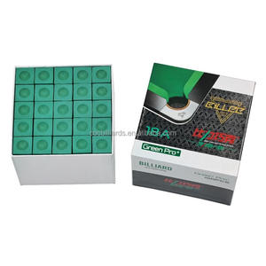 Craie de billard professionnelle de haute qualité Billee 18A, 100 pièces, craie portable pour queue de billard, pour billard et snooker - Product Image 6