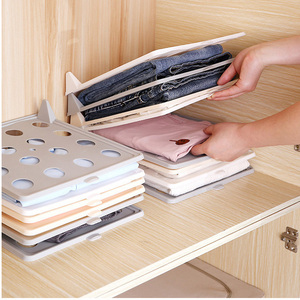 Strumento di supporto per abiti da viaggio per la casa in plastica resistente cartelle per lavanderia lavagna pieghevole per bambini adulti - Product Image 5