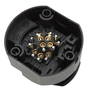 <span class=keywords><strong>Prise</strong></span> de remorque 13 broches étanche 12 V plastique 13 broches <span class=keywords><strong>adaptateur</strong></span> de <span class=keywords><strong>prise</strong></span> d'<span class=keywords><strong>attelage</strong></span> de remorquage pour camion camping-car voiture caravane remorquage - Product Image 2