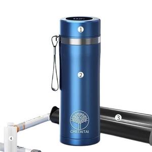 Medical Grade Insulina Thermos Copo De Aço Inoxidável com Modos De Refrigeração E Aquecimento Temperatura Display Conjunto De Carregamento Fabricante - Product Image 5