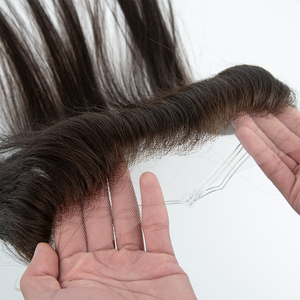 Envío Inmediato: Topper de Cabello Virgen Ruso para Mujer, 130% de Densidad, 13x2, para Reemplazo de Línea de Cabello HD con Encaje, Hecho a Mano - Product Image 1