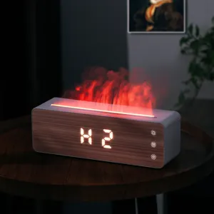 3D Flame Led Fire Humidifier For Bedroom Cold Fire Aroma Humidifier