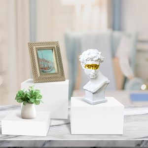 Набор подступенек ручной работы из белого кубика с акриловыми подставками - Product Image 5