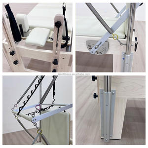 Commerciale Pilates 3 in 1 Cadillac letto legno acero polifunzionale Pilates Cadillac trapezio Pilates Reformer macchina - Product Image 3