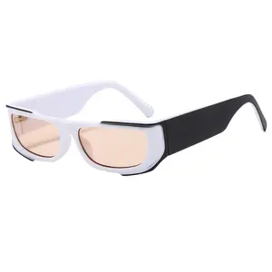 FANXUN M6113 UV400 Small Frame European American Sunglasses Colorful Optic Lenses Unisex Hip-Hop Fashion Style For Men Women