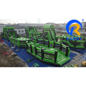 Parcours d'obstacles gonflable commercial pour adultes, château gonflable, maison de rebond, parcours d'obstacles gonflable extra-large pour enfants - Product Image 6