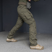 IDOGEAR Herren Kampf-Tarnhose UFS Verbesserte Version mit Versteckten Knieschonern für Jagd und Outdoor-Aktivitäten