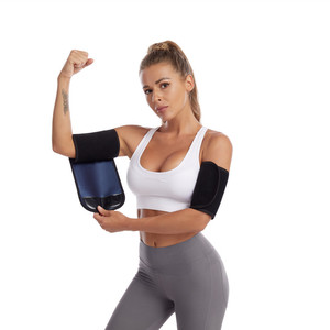 Wholesale Elbow Pads Arm Trimmers Wrap Women Sweat Hot Neoprene <b>Bands</b> <b>Workout</b> Slimming Fat Burner Trimmer - Product Image 3