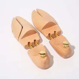 Al por mayor, superventas: Horma ajustable de madera con doble tubo, protector de pliegues para zapatos, mantiene la forma y absorbe la humedad - Product Image 2