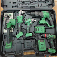 Taladros Inalámbricos Portátiles, Destornillador Inalámbrico, Herramientas Eléctricas, Juegos de Herramientas de Alto Rendimiento de 21v