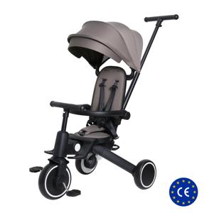 Tricycle pour enfants 8 <span class=keywords><strong>en</strong></span> 1, pliage facile à un bouton, tricycle pour bébé avec siège rotatif à 360° et dossier inclinable, tricycle pour bébé 4 <span class=keywords><strong>en</strong></span> 1 - Product Image 2
