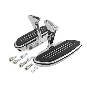 TCMT XF2906201-E Streamline Passenger Foot Floor Board for Harley Touring Road Street <strong>Glide</strong> 93-Up - Product Image 5