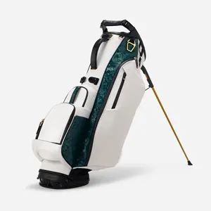 Totalmente personalizado Golf Stand Bag Fabricante de cuero bolsas de golf para los hombres