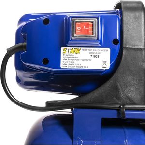Pompe à eau pour puits peu profond XtremepowerUS 1,6 CV 1000 GPH, système de surpression d'eau pour l'irrigation des jardins et des fermes 71038 - Product Image 6