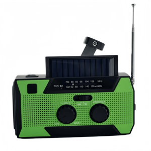 Kit de survie en cas d'ouragan, radio d'urgence 5000mAh avec alarme SOS, radio météo AM <span class=keywords><strong>FM</strong></span> à manivelle solaire pour les situations de catastrophe - Product Image 1