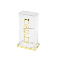 Porte-allumettes ovale classique en acrylique blanc Shabbos Judaica