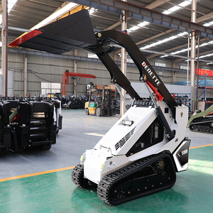 Mini-chargeuse sur pneus Derette XC1100 certifiée EPA, moteur diesel Kubota, pour travaux d'excavation en espace restreint - Product Image 4