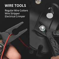 Meilleure vente en plein air Nextool clé à molette couteau pliant avec ouvre-bouteille en acier de qualité bricolage Support OEM personnalisé