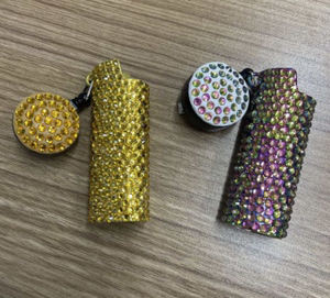 Venta al por mayor de soporte para encendedor Cool Hip <span class=keywords><strong>J6</strong></span> con diamante hecho a mano para collar de caja de encendedor Maxi <span class=keywords><strong>J6</strong></span> - Product Image 4